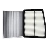 Engine and Cabin Air Filter Set Fits for Sportage Hybrid 2023-2025, Sorento Hybrid 2021-2025,