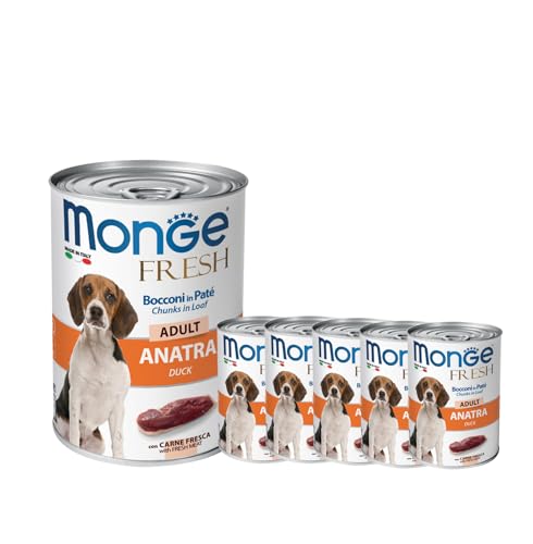 Monge Fresh Patè di Anatra per Cani Adulti 6x400GR
