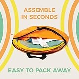 Activo Pop Up Tent Indoor & Outdoor Play for Babies & Toddlers 12+ Months – Quick & Easy Pop-Up Setup, Compact Storage, Vibrant Colours for Sensory Development & Active Fun - Image 3