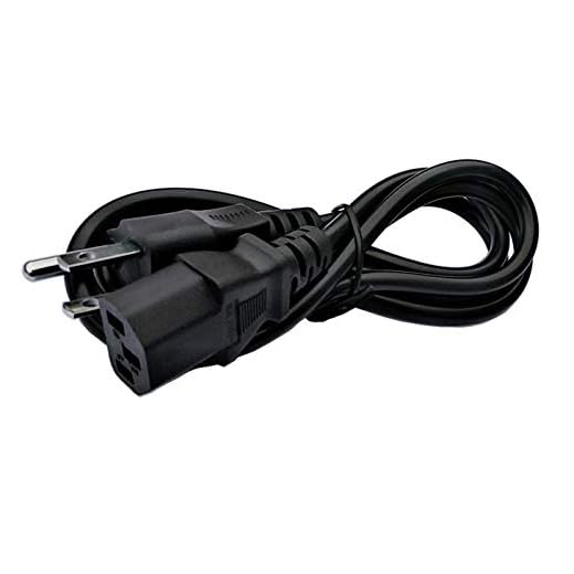 UpBright AC Power Cord Cable Plug for 12 inch Polk Audio PSW Series PSW505 Powered Subwoofer; polkaudio SURROUNDBAR SDA Instant Home Theater Surround BAR; Samsung HP-T5054 HP-T4254 X HP-T4264 HD TV