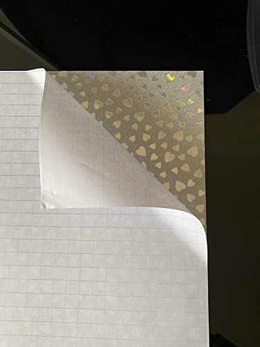 12 x A4-Bögen mit Glitzer, selbstklebendes Glitzerpapier, fusselfrei, 80 g/m², 6 Designs, Multipack