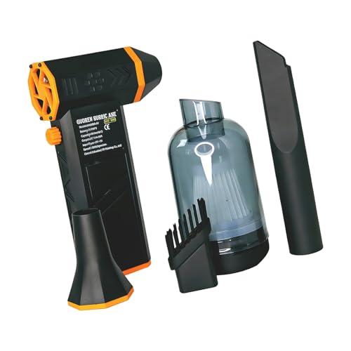 FANSHINUO Secador de pelo de refrigeración en seco, potente ventilador, soplador inalámbrico, plumero de aire comprimido, limpiador de computadora para portátil silencioso