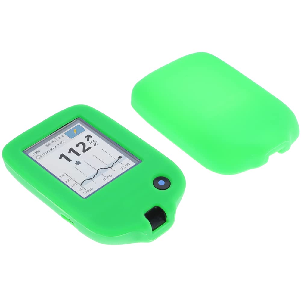foto-kontor Case for Abbott Freestyle Libre 2 Silicone Cover light green, Silicone Light Green - Image 2