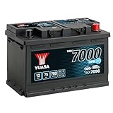 Yuasa YBX7096 12V 75Ah 700CCA EFB Maintenance Free Start Stop Car Battery