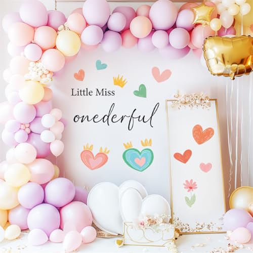 Vinilo decorativo para primera fiesta de bebé niña miniatura 4