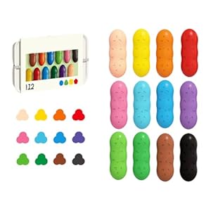 Generisch Kinder SQH6RGI9ZQRZYE7CMV Wachsmalstifte 12 Farben