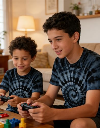 Image of Boys Tie Dye Shirt Size 4-14 Hippies Senior Rainbow Tees T Shirts for Kids | Tees T shirts for Kids