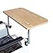Produktbild HSRG Rollstuhl Lap Tray Tischzubehör Medizinische tragbare Universal-Holzschalen Schreibtisch für manuell angetriebene oder elektrische Rollstühle