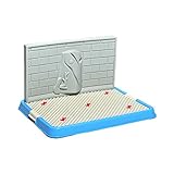 urinario para perros grandes ☆ Diseño cerrado para evitar que la orina salpique hacia afuera, ofrecerle a usted ya su perro un ambiente más limpio.
