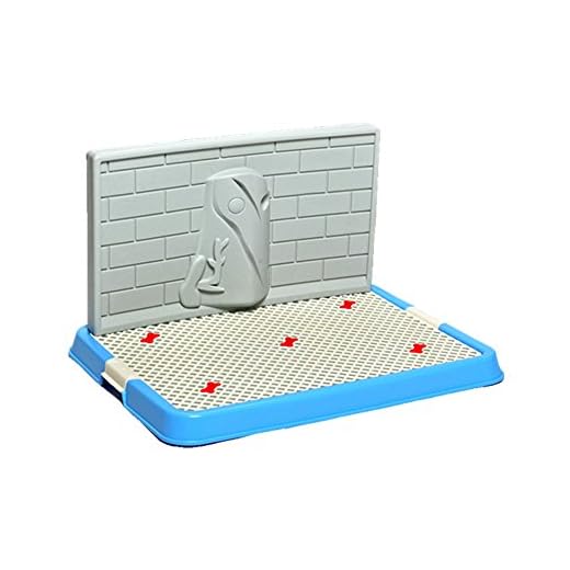 Locisne Perro de mascota para mascotas Toilet Toilet Doggy entrenamiento potty remiendo Pad Pad Paddle de mascotas portátil de esquina para perros (s pared rosado)