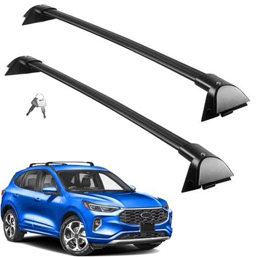 220lbs Roof Cross Bars for Ford Explorer 2020-2024 Black