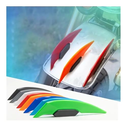 Kit d'ailes de moto premium pour force d'appui latérale et becquet de carénage universel