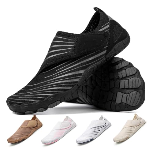 Image of Voya Barefoot Shoes for Women Men Breathable & Non-Slip Wide Toe Water Shoes for Walking,Running&Swimming，2026 new Adjustable Slip On Hike Athletic Sandals