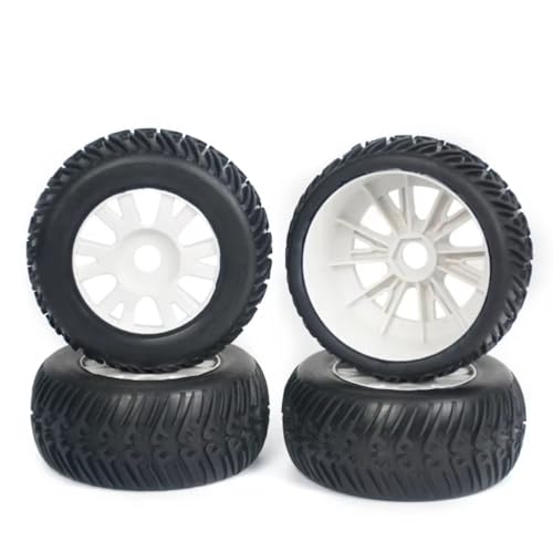 RC�^�C���J�[ For ZD 1/8 RC�����[�g�R���g���[�����f���J�[�V���[�g�R�[�X�g���b�N�^�C���I�t���[�h�t���b�g���[�h�^�C���z�C�[��17mm�A�_�v�^�[115mm * 50mm�p�[�c�p
