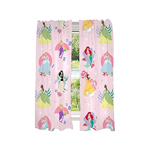Franco Disney Princess Kids Room Curtains Cover