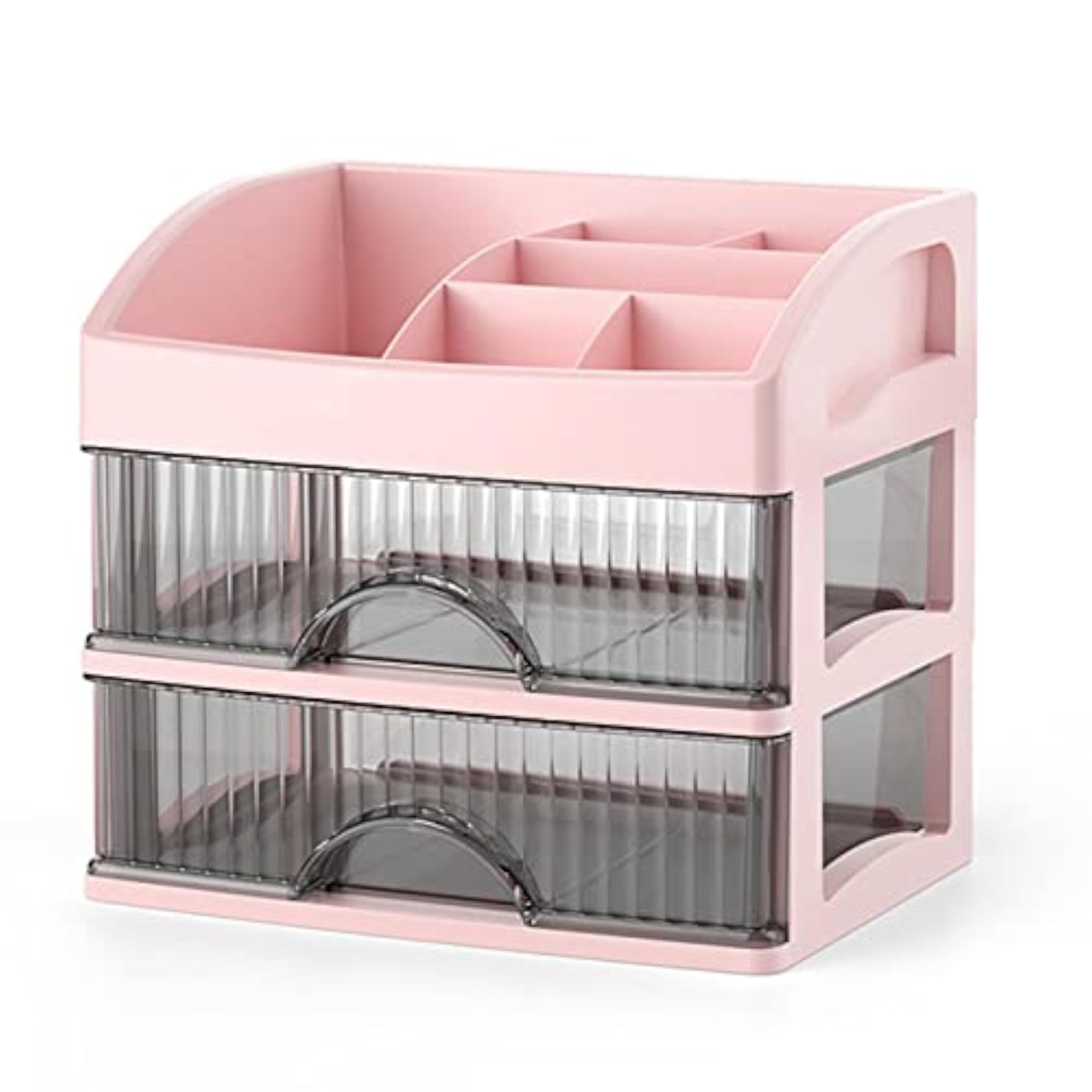 Cosmetic Display Cases with Clear Drawers Desktop Organizer