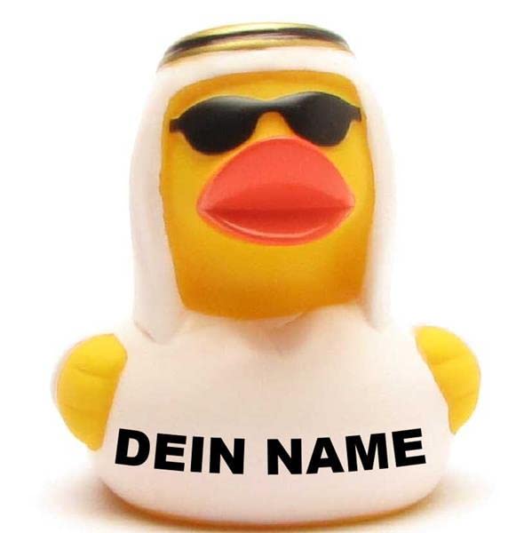 Bath Duck - Personalised (Sheikh Duck) — image 1
