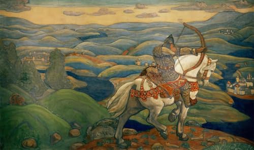 Peinture d'Art d'Affiche Nikolai Roerich - Poster Décoration Murale Premium
