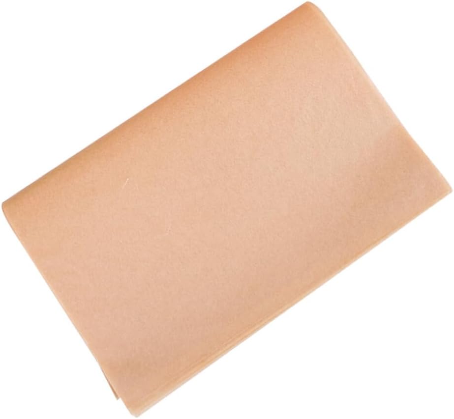 100sheets Non-stick Baking Paper Unbleached Parchment Sheets for Cooking Grilling Air Frying Pre-cut Greaseproof Paper for Easy Baking