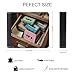 VstaDank Retro Cassette Tape PU Leather Wallet Credit Card Holder Extra Capacity Bifold Wallets for Men Women Fashion Wallet