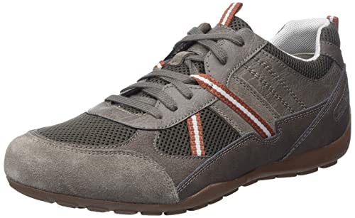 Preisvergleich Produktbild Geox Herren U Ravex Sneaker, Grau (Dove Grey), 43 EU
