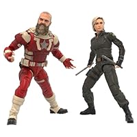 Marvel Legends Series, figuras de ação de Yelena Belova e Red Guardian