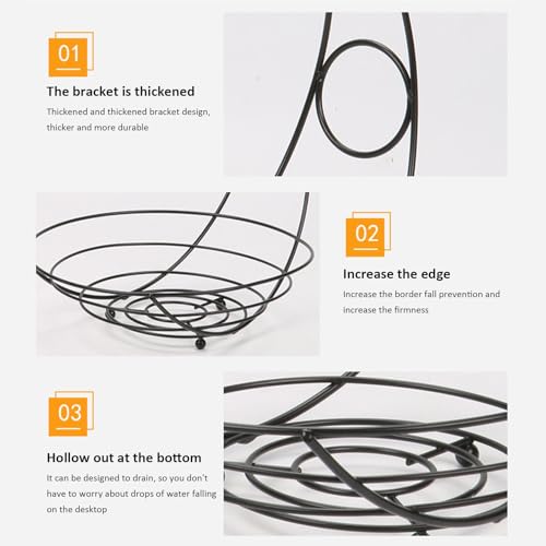 Cesta de frutas para encimera que organiza tu cocina con elegancia y frescura 7
