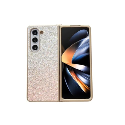 Protection Antichoc Z Fold 5 Coque Rigide Paillettes Dorées Protectrice