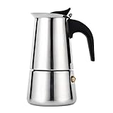 ALTA RETENCIÓN DEL CALOR para mantener por más tiempo su café espresso a la temperatura adecuada. Junta interna de silicona comprobadamente más eficiente que las juntas de goma tradicional.