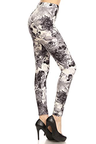 Leggings Depot High Waisted Camouflage & Multiple Print...