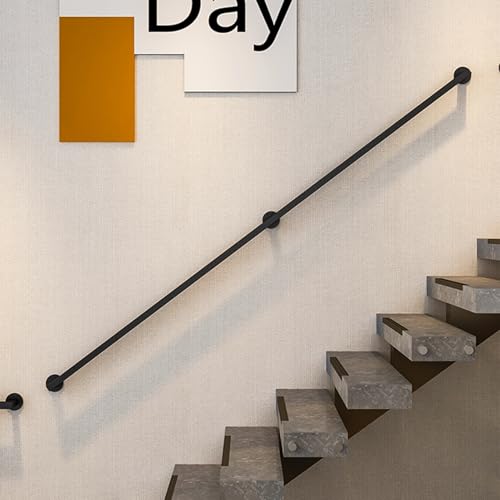 Rampe d'escalier avec kit d'installation pour support de sécurité de vos marches