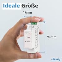 Shelly Pro 3EM Switch Add-On - Zusatzmodul für Pro 3EM Geräts, 2A Potentialfreie Kontakte, Schützsteuerung, Smart Home, PV-Systeme, Energieeinsparung, Leistungsüberwachung, Kein Hub Erforderlich – Ansicht 2