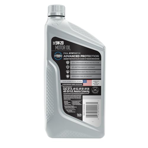 Image of Valvoline Advanced Full Synthetic SAE 5W-20 Motor Oil 1 QT