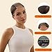 Xiushumyi Lace Wig Cap for Women,Non-Slip Grip Cap Make Your Wigs Glue Free,Wig Caps with Built-in Adjustable Velvet Band for Keeping Wigs in Place(Brown,M)