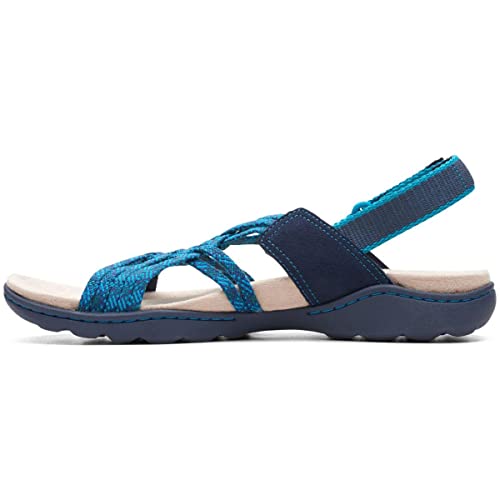 Clarks Amanda Ease , Navy Combi, 5 Medium