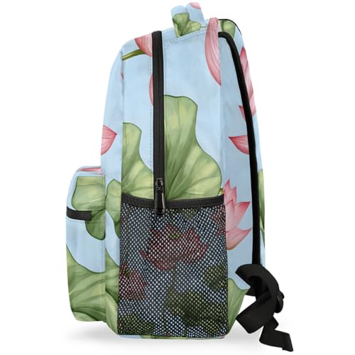 Sac à dos fleurs roses pour ordinateur portable mixte polyvalent - 5