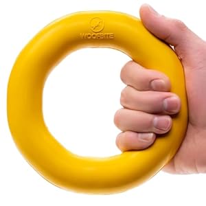 “Indestructible Ring Dog Toy – Lifetime Replacement – Medium & Large Breed – Durable for Aggressive Chewers – Tough & Strong, Heavy Duty Natural Rubber – Fetch, Tug, & Chew – 6.5in.