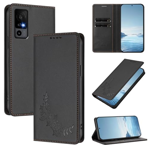 �X�}�z�P�[�X �Ή��@�� for TCL 40R 5G,�Ή��@�� for Sharp Aquos V6 5G�yRFID�u���b�N�z�y�J�[�h�z���_�[�t�����z �}�O�l�b�g�J�� �X�^���h�@�\�t���z�X�}�z�P�[�X Black