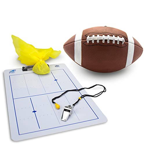Crown Sporting Goods Dry Erase Coaching Clipboard|Different Versions For Soccer, Baskeball, Football| 1 Count Of Football #TOP2