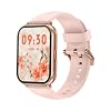 RUIMEN Smart Watch for Women Men IP68 Waterproof with Heart Rate and Blood Oxygen Monitor,Sleep and Calorie Monitor, Stopwatch, Pedometer 1.69 Inch Touch Screen Fitness Tracker for iOS Android (Pink)