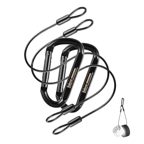 Selens テープホルダー テープフッカー 腰道具 テープ携帯 カラビナ 合金鋼製吊りロープ 2個セットガッファーテープ/ビニールテープ吊り下げ ホルダー 舞台、映画制作、ストレージに最適