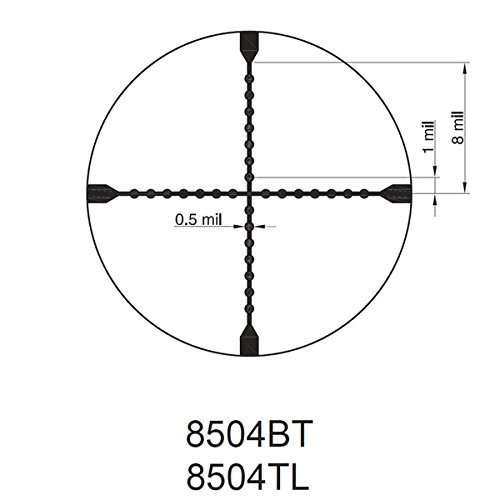 Truglo Tru-Brite Xtreme 4 X 32Mm Compact Rifle Scope, Black #TOP3