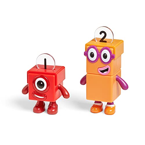 Hand2Mind Numberblocks Friends One To Five Figures, Toy Figures Collectibles, Small Cartoon Figurines For Kids & Numberblocks One And Two Bike Adventure, Toy Bicycle Figures, Toy Vehicle Playsets #TOP5