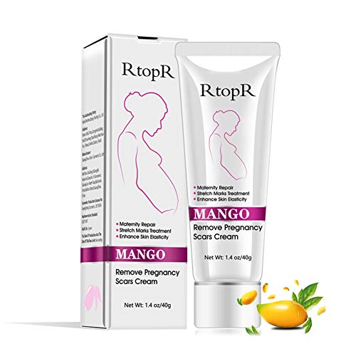 Preisvergleich Produktbild periwinkLuQ Mango Stretch Marks Cream Narbencreme, Dehnungsstreifen Entfernung Creme, Körper Reparatur Creme Dehnungsstreifen Reparatur Körper Haut Moisturzing für Frauen nach Schwangerschaft(40g)