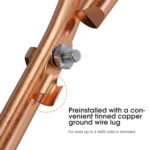 Varilla de tierra física Copperweld 12 Imagen adicional
