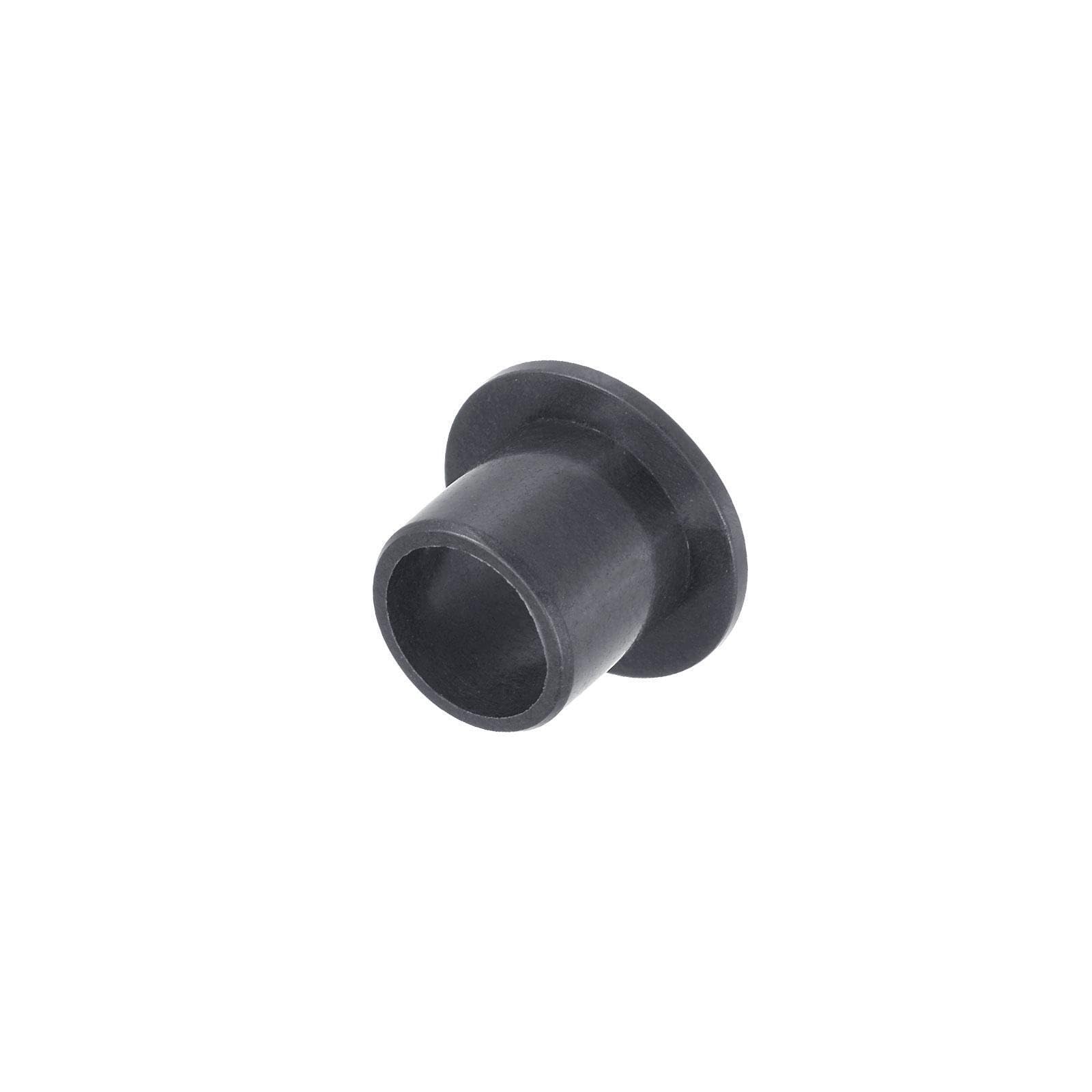 Tool Parts and Accessories Flanged Sleeve Bearings 8mmx10mmx10mm POM Wrapped Oilless Bushings Black (#CN-140824-04698)