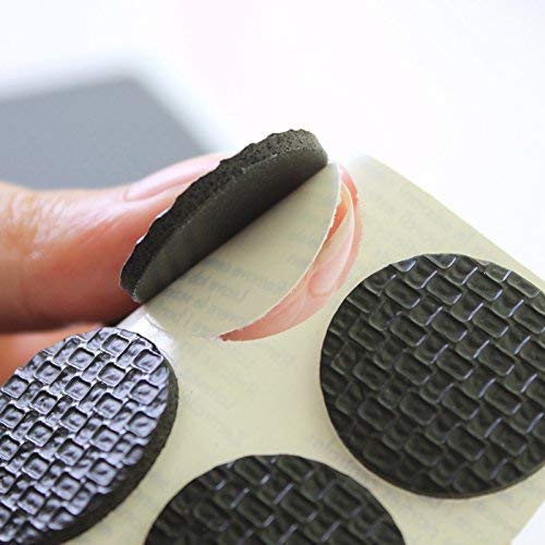KPS Round Self Adhesive Rubber Pads for Furniture Floor Scratch Protection Multi Utility Anti Slip Skid Noise appliances, Protector for Sofa Chair Balance Pad Insulation Bumper (Pack of 16) (B0BJ8RH9PX) Amazon Price History, Amazon Price Tracker