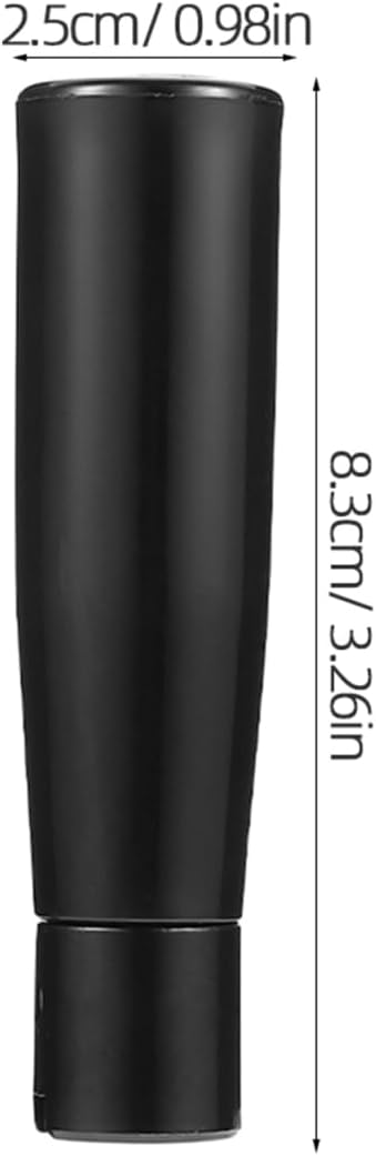 Luxshiny M6 Folding Crank Handle for Machine Tools, Black Nylon Grip