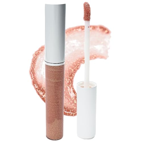 Pure Ziva Bronze Jojoba Base Liquid Lip Gloss Talc &
