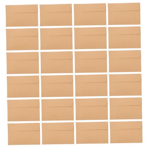 CAXUSD 60個 封筒 メモ用紙収納ホルダー カードエンベロープ レター収納ポ